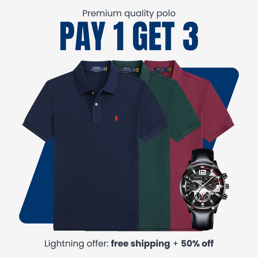 POLO RALPH LAUREN KIT [BUY 1 GET 3] EXCLUSIVE WATCH